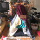 This awesome blanket fort was one of the recording studios for “The End of Ze World 2.” (Photo: Jason Windsor
